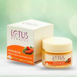 lotus herbals papayablem