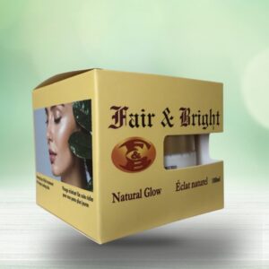 Fair and Bright Face Cream Product Box
